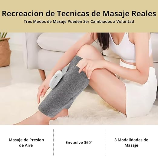 Masajeador de Pantorrilla con Compresión Calor
