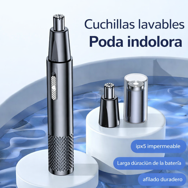 Recortador de Vello Facial Portátil