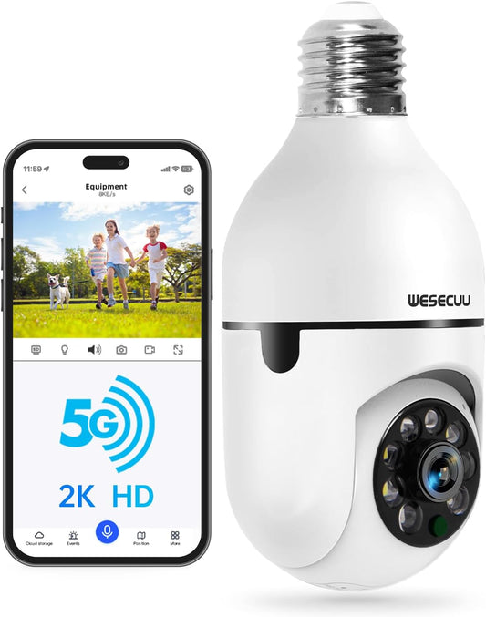 Cámara de Seguridad Luz WiFi